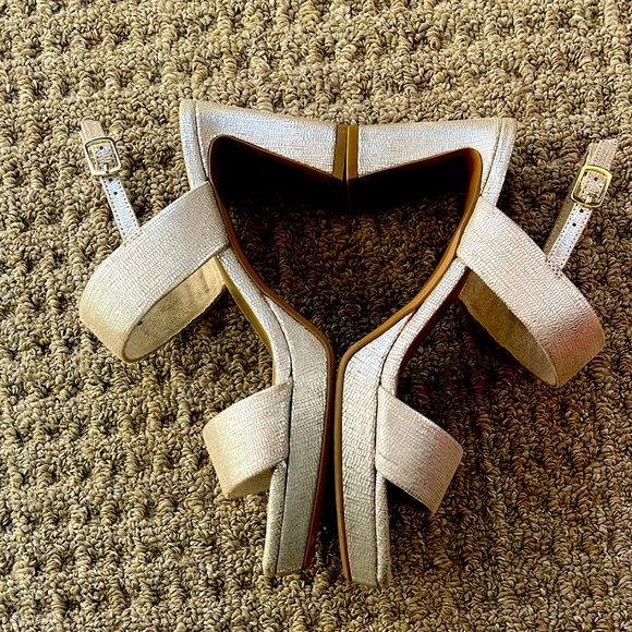 Vaneli Maida Perla Women’s Platform Heel Sandle 7M - Picture 3 of 4